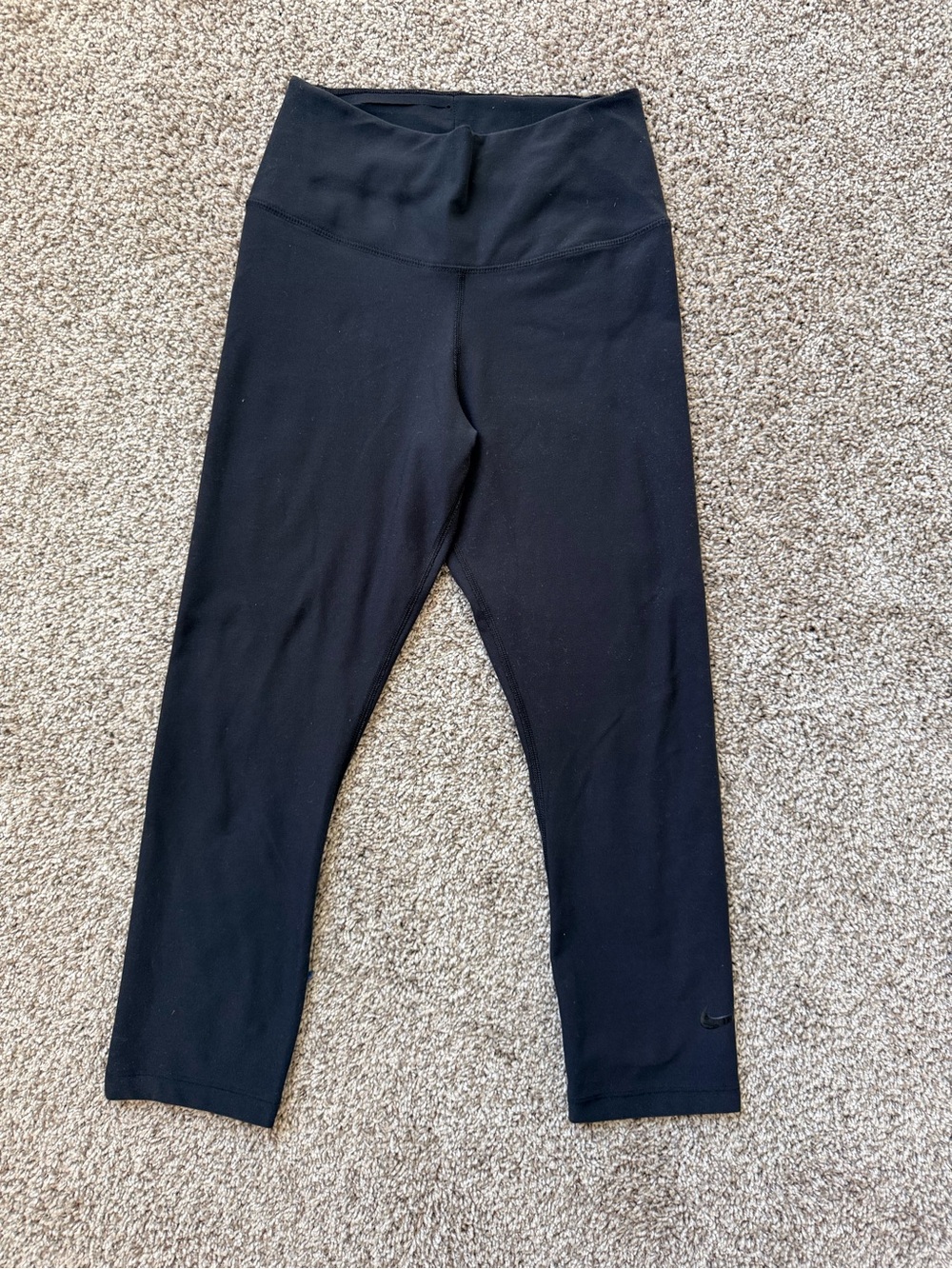 Black Women’s High-Waist Active Leggings